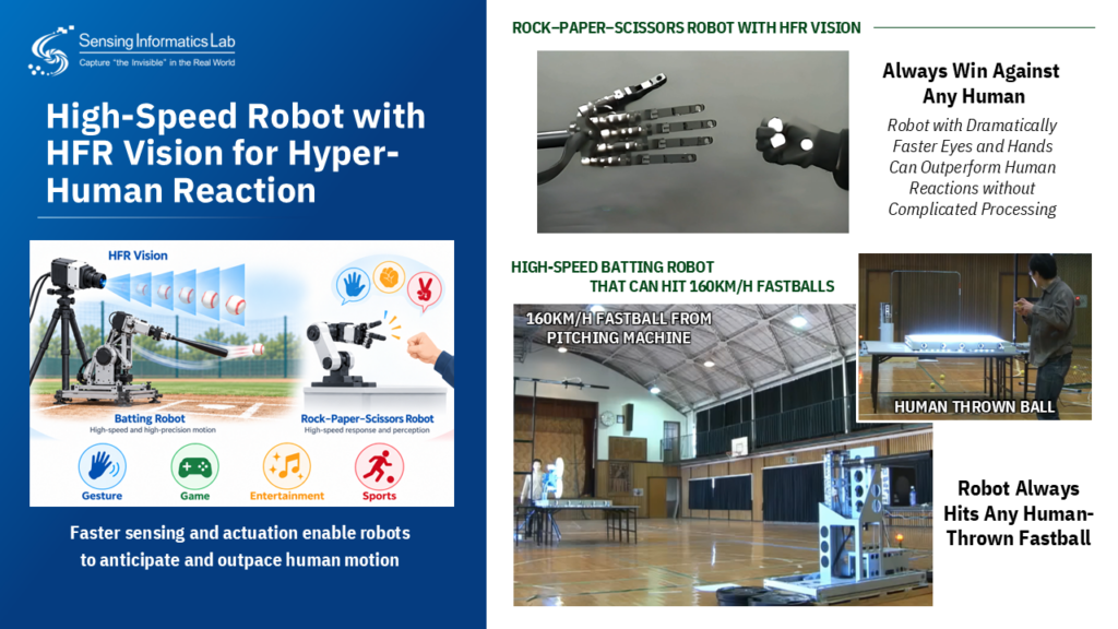 高速の眼で超人的な動作を実現するロボット